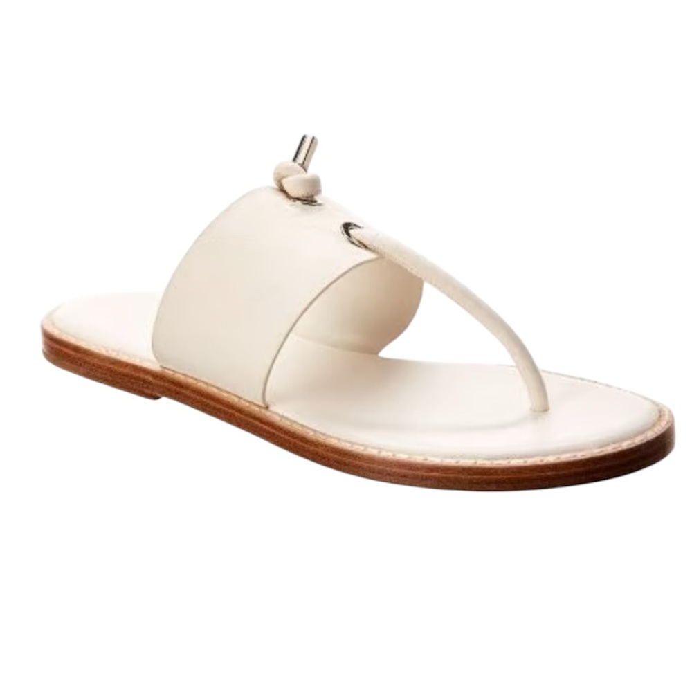 Vince. Cream Sandals Minimalist Design - Size 6.5 - Picture 5 of 5
